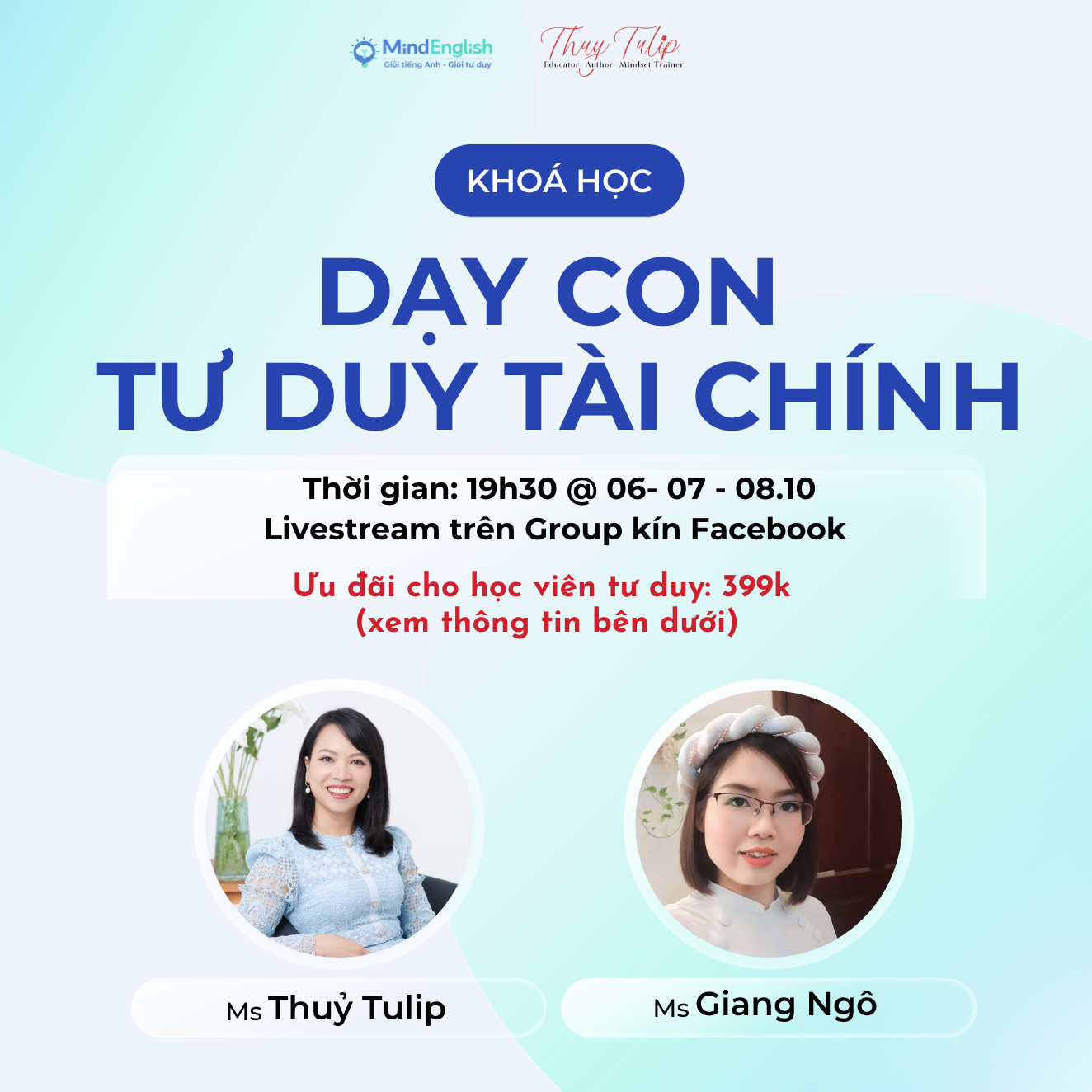 Dạy Con Tư Duy Tài Chính